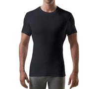 THOMPSON TEE - Maglia Intima blocca-Sudore - con Pad sotto-Manica Anti-Sudore - Modello Slim Fit - Girocollo - Nero - XX-Large