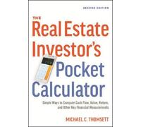 THOMSETT THE REAL ESTATE INVESTOR'S POCKET CALCULATOR (Tascabile)