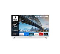 THOMSON 24HG2S15CW TV LED, SMART TV, 24 ", HD, Processore ARM CA55 4 con TEE 1,45 GHz, Bianco
