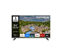 THOMSON 24HQG3S15C TV QLED, SMART TV, 24 ", QLED, HD, Processore ARM CA55*4 con TEE 1,45 GHz, Nero