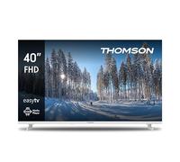 Thomson 40 Pollici (101 cm) LED Full HD Bianco Easy TV - No Smart- Hotel Mode, USB, HDMI, Triple-Tuner (Cavo/Satellite/Antenna), AV IN, CI+, A+ Pannello - 40FD2S13W