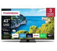 Thomson Smart TV 43 Pollici HD Ready Display LED Sistema Google TV Nero 43UG5C14