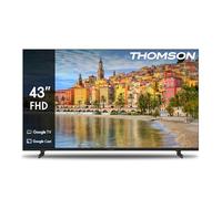 Thomson 43 Pollici (109 cm) Full HD Google Smart TV, Wi-Fi, Dolby Audio, HDR10, Bluetooth 5.1, Triple-Tuner (Cavo/Satellite/Antenna), HDMI, CI+, A+ Pannello - 43FG2S14