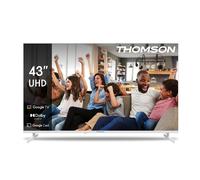 Thomson 43 Pollici (109cm) 4K Ultra HD Bianco Smart Google TV Wi Fi Dolby Audio