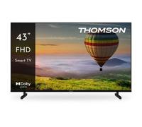 Thomson 43 Pollici (109cm) FHD LED Smart TV, Wi-Fi, Controllo Vocale, HDR10, Dolby Audio, Triplo Sintonizzatore (Cavo/Satellite/Antenna), HDMI, USB, 1.5GB RAM, 8GB Flash - 43FT2S15