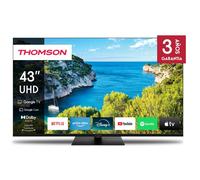 Thomson Smart TV 43 Pollici HD Ready Display LED Sistema Google TV Nero 43UG5C14