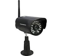Thomson 512330/512244, telecamera IP WIFI con visione notturna e visione a colori, prodotto resistente, semplice da installare