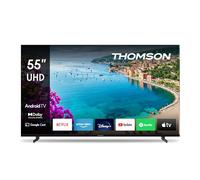 Thomson 55 Pollici (139 cm) 4K Ultra HD Smart Android TV, Google Assistant, Wi-Fi, Dolby Digital, Bluetooth, Triple-Tuner (Cavo/Satellite/Antenna), HDMI, CI Pannello - 55UA5S13