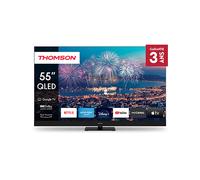 THOMSON 55QG6C14 TV QLED, SMART TV, 55,00 ", Direct-LED, UHD 4K, Processore CA75 1.3Ghz + CA55 1.15GHz, Nero