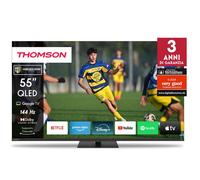 Thomson 55QG7C14 Tv 55 Smart 4K Ultra HD DVB-T2/S2 Wi-Fi Nero