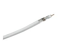 Thomson Cavo Coassiale, 100dB, 50 m, Bianco, Bianco