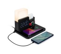 Thomson CL800I Sveglia luminosa e stazione di ricarica wireless Nera