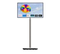 Thomson Go Plus TV 32 pollici (81 cm)TV portatile Android 4K UHD - Display touch Wi-Fi Bluetooth controllo vocale hotspot batteria con autonomia di 4 ore supporto con inclinazione e altezza regolabile