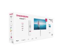 Thomson Go TV portatile 32 pollici bianco Smart TV Android batteria integrata 32