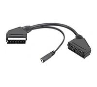 Thomson KCV186 - Adattatore scart maschio, jack stereo da 3,5 mm