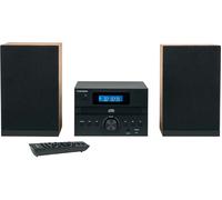 THOMSON MICRO SOUND SYSTEM BT RADIO FM/CD/MP3/USB BLACK WOOD FINISH MIC123BT