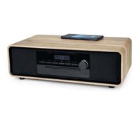 Thomson MIC300IBT Radio CD Bluetooth 60 W MP3/USB con ricarica wireless Nero