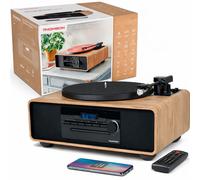 THOMSON MIC300TT GIRADISCI 45 33 GIRI STEREO HIFI CD MP3 Bluetooth® RADIO FM