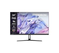 Thomson Monitor 24 pollici Full HD, frequenza di aggiornamento 100Hz, pannello VA, contrasto 4000:1, HDMI, Low Blue Light, supporto VESA 75x75, nero, M24FB2Y14