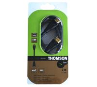 Thomson Premium Cavo HDMI 2m 3D 1080p HD Full TV per Bd DVD Receiver PC LCD LED