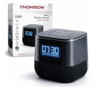 Thomson Radiosveglia Digitale DAB+ FM CR80DAB Con Porta USB Di Ricarica Nero