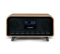 THOMSON - Rt850bt Radio Sveglia Fm Micro Hifi Bluetooth® Stereo Vintage Legno