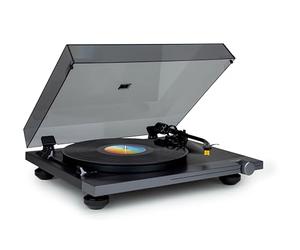 THOMSON TT700 - Platine vinyle premium 33 et 45 tours - Tete de lecture AT91 Audio Technica - Antiskating - Noire