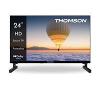 Thomson 24 Pollici (60cm) HD LED Smart TV, Wi-Fi, Controllo Vocale, HDR10, Dolby Audio, Triplo Sintonizzatore (Cavo/Satellite/Antenna), HDMI, USB, 1.5GB RAM, 8GB Flash - 24HT2S15