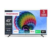 Thomson TV QLED 43" FRAME LESS 43QG4S14 GOOGLE TV 4K DVB-T2/S2 UHD 3840 x 2160 BLACK CI+