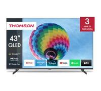 THOMSON - TV QLED 43QG4S14 43' 4K UHD Smart Google DVB-C DVB-S2 TV Colore Nero