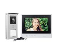Thomson - Videocitofono - Smart Bracket 2, Installazione semplice/veloce a 2 fili, Smart RFID, Memorizzazione automatica visitatori (100 foto), Funzione Monitoring, Visione Notturna Led's Bianco