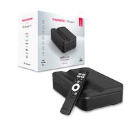 Thomson Sirius PG55B Proiettore Laser Smart Portatile con Google TV, Batteria Integrata, Ultra Short Throw, 600 ANSI Lumen, HDR10+, Dolby Audio, Autofocus, Wi-Fi, Bluetooth - Nero