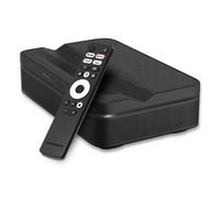 Thomson Sirius PG55B Proiettore Laser Smart Portatile con Google TV, Batteria Integrata, Ultra Short Throw, 600 ANSI Lumen, HDR10+, Dolby Audio, Autofocus, Wi-Fi, Bluetooth - Nero