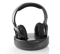 Thomson Cuffie senza fili per TV Wireless Ricaricabili Range 100 Mt - 131957 WHP3001BK