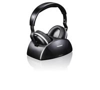 Thomson WHP3321BK - Cuffie TV wireless con ingresso ottico, 8 ore di ascolto, in schiuma soffice, colore: Nero