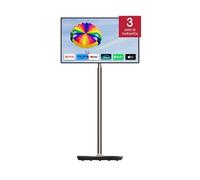 Thomson Go Plus TV 32 pollici (81 cm)TV portatile Android 4K UHD - Display touch Wi-Fi Bluetooth controllo vocale hotspot batteria con autonomia di 4 ore supporto con inclinazione e altezza regolabile