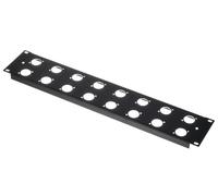 Thon Rack Panel 2U 16XLR 90°