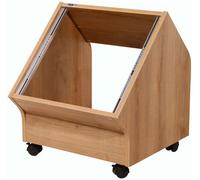 Thon Studio Side Rack 10U oak