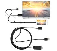 Thonlai 2 in 1 1080p da Femmina USB a HDMI Cavo adattatore HDTV MASCHI