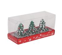 Thonlai Candele Tealight per Albero di Natale, Paraffina Realizzata a