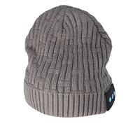 Thonlai Cappello Beanie Bluetooth Musica Wireless Cappello Invernale in | Misto Poliestere-cotone Morbido e Delicato Sulla Pelle, Chiamate in Vivavoce con Microfono Stereo Integrato, Batteria