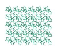 Thonlai Divertenti Graffette per Segnalibri, Alberi di Natale e Stelle, | Filo Rivestito in Plastica, Resistente, Leggero, 1,3 X 0,7 Pollici, Forniture per Ufficio, Decorazioni di Cancelleria
