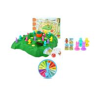 Thonlai Gioco da Tavolo Trappola per Coniglietti di Tartaruga, Gioco di Logica Competitivo Interattivo di Strategia Educativa per Bambini, con Simpatici Personaggi di Coniglio e