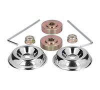 Thonlai Kit Adattatore per Tosaerba, Kit Lama per Decespugliatore con Materiale in Ottone e Acciaio Inossidabile, Adatto per FS36 e Decespugliatore