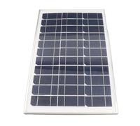 Thonlai Kit Caricabatterie per Pannello Solare Monocristallino da 100 W con Doppio Controller USB per Barca Marina per