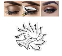 Thonlai Kit di Stencil per Eyeliner, Modelli di Stencil per Ombretto in Tessuto Non Tessuto per Modellare Sopracciglia Ed Eyeliner, con Varie Forme e Dimensioni per Diverse Forme di (Pagamento per