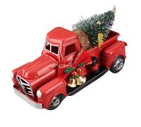 Thonlai Modello di Camioncino Vintage Rosso, in Metallo Pressofuso con