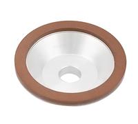 Thonlai Mola a Tazza Diamantata da 100 Mm, Grana 180, per Metallo Duro | Legante in Resina, Forma a Scodella Sinterizzata, Foro da 20 Mm, per la Macinazione di Coltelli in Lega e Acciaio Al