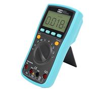 Thonlai Multimetro Digitale Misuratore di Tensione Tester di Frequenza Gamma Automatica 6000 Conteggi Display LCD Tensione CA CC 2 Sonde per Famiglie Scuole Laboratori