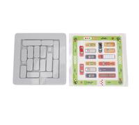 Thonlai Puzzle Parcheggio, Labirinto di Parcheggio per Auto Giocattolo per Lo Sviluppo del Cervello e Il Pensiero Logico dei Bambini, con Materiale Plastico di Alta qualità, per Bambini